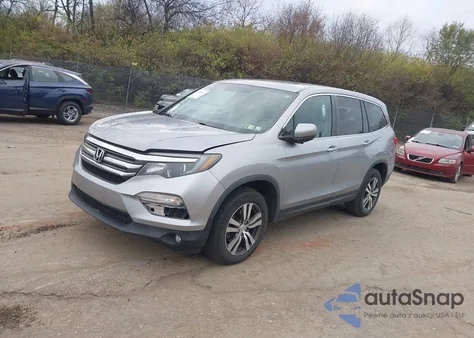 2017 Honda Pilot Ex-L из США, поврежденный, VIN 5FNYF6H55HB051110